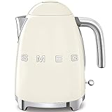 Smeg KLF03CREU - Hervidor eléctrico - 1.7L - 2400 W - Crema