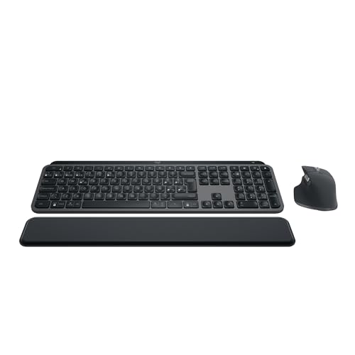 Logitech MX Keys S Combo, Teclado y Ratón Inalámbricos de...