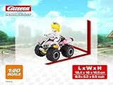 Carrera RC Nintendo Mario Kart 8 Peach Quad, Coche Teledirigido de 6 Años para Uso Interior y Exterior, Juguetes para Niños y Adultos