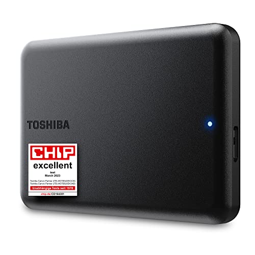 Toshiba Canvio Partner Disco Duro Externo 2.5 2TB USB 3.2