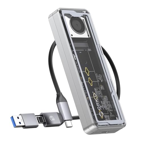 ORICO Adaptador de Carcasa SSD M.2 NVMe de 40 Gbps