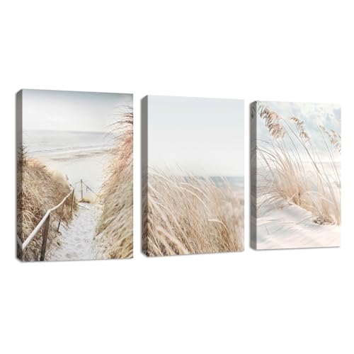3Pcs Cuadros decorativos modernos paisaje de nieve en la...