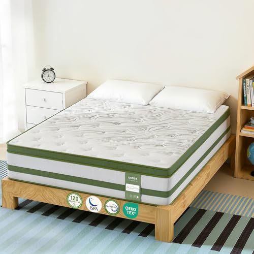 Grbsy Colchón 90x190 cm, 22 cm Altura