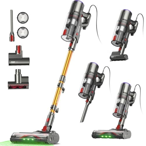 FAMIVAC FV2 Aspiradora con Cable, 65Kpa/600W Aspirador...