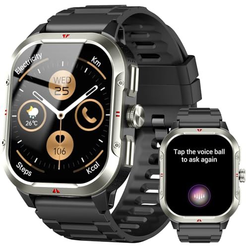 Reloj Inteligente Hombre con GPS, 2.06'' HD Smartwatch con...