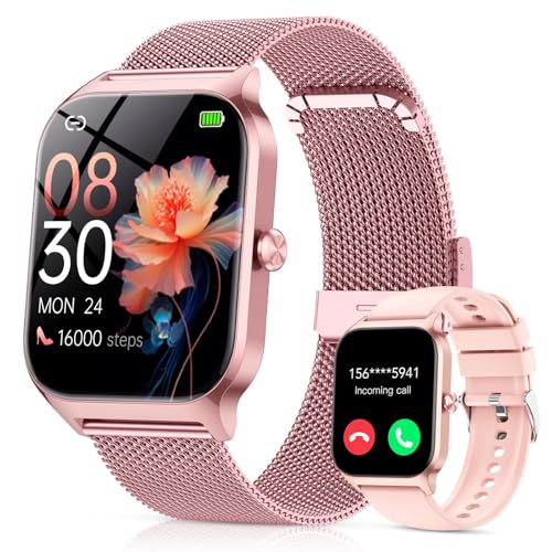 CASCHO Reloj Inteligente Mujer,1.85 HD Smartwatch con...