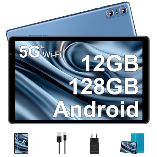 BIEGEDY Tablet 10 Pulgadas PC 12GB RAM + 128GB ROM/TF...