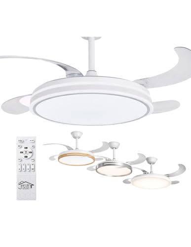 JARDIN202 - Ventilador de Techo con Aspas Retráctiles