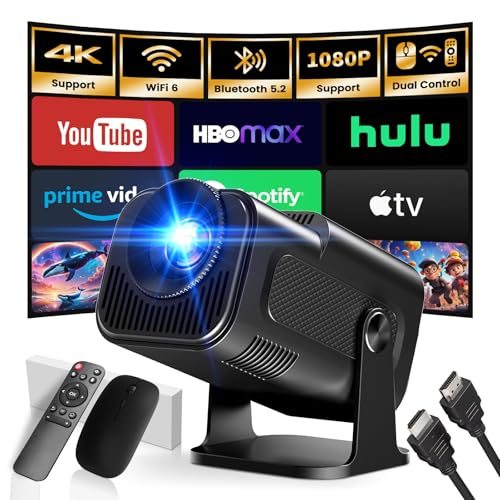 [App Integrada] 2026 Upgraded Proyector Portátil 1920x1080P...