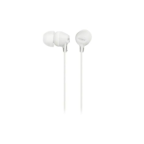 Sony MDR-EX15LP - Auriculares In-Ear, Blanco