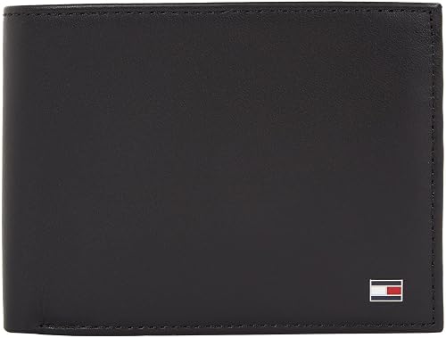 Tommy Hilfiger Hombre Cartera Eton con Ranura para Monedas