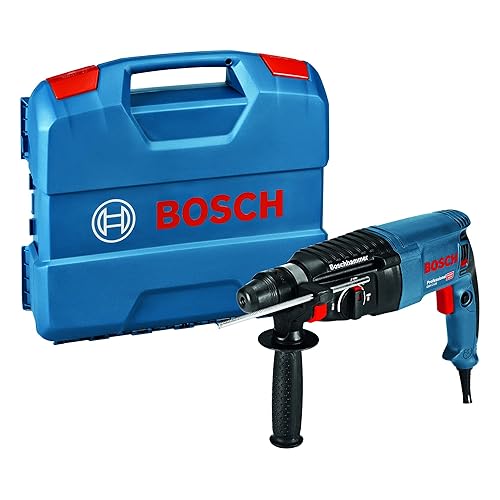 Bosch Professional martillo perforador GBH 2-26 (potencia 830 W, portaherramientas SDS plus, incl. profundidad retráctil, ...