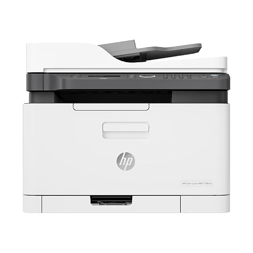 HP Color Laser MFP 179fnw 4ZB97A - Impresora Láser Color Multifunción Wi-Fi, Imprime, Escanea, Copia y Fax, Ethernet, USB ...