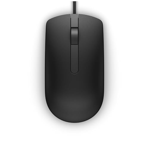 Dell MS116 Ratón óptico USB, negro