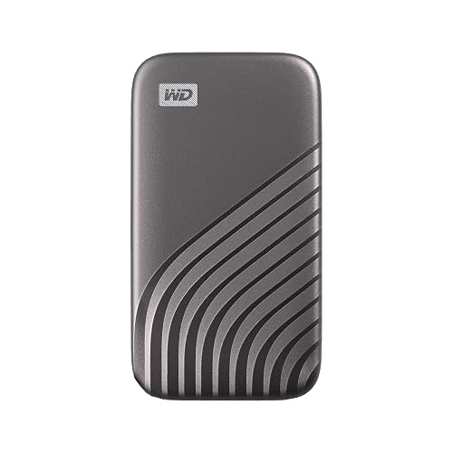 WD My Passport 2TB SSD Externo Portátil, Disco duro externo SSD con velodidad de lectura de hasta 1050 MB/s 1000 MB/s de e...