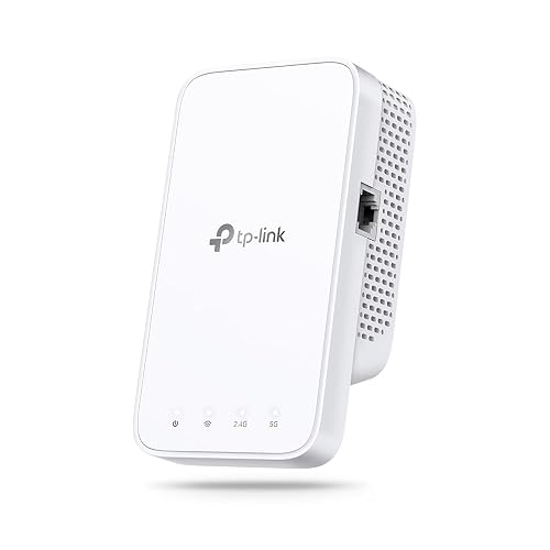 TP-Link RE330 - Repetidor WiFi 5 AC1200 de Doble Banda, Puerto Ethernet | Amplificador de Señal WiFi. Compatible con EasyM...