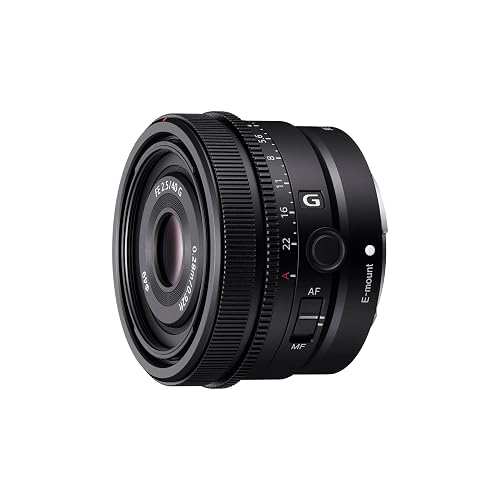 Sony SEL40F25G - Objetivo Full Frame FE 40mm F2.5 G (Objetivo para Retratos, Gran Angular, Prime, Serie G), Negro