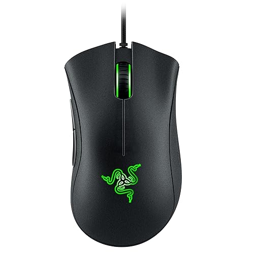 Razer DeathAdder Essential - Ratón Gaming con sensor óptico, 6400 DPI (5 botones programables, interruptores mecánicos, ag...