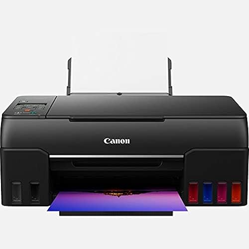 Canon Pixma G650 Megatank, Impresora Fotográfica 3 en 1, Sistema de Inyección de Tinta, Depósitos de Tinta Rellenables, Co...