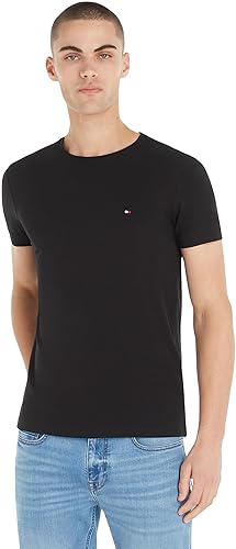 Tommy Hilfiger Camiseta Manga Corta Hombre Core Stretch Slim Fit