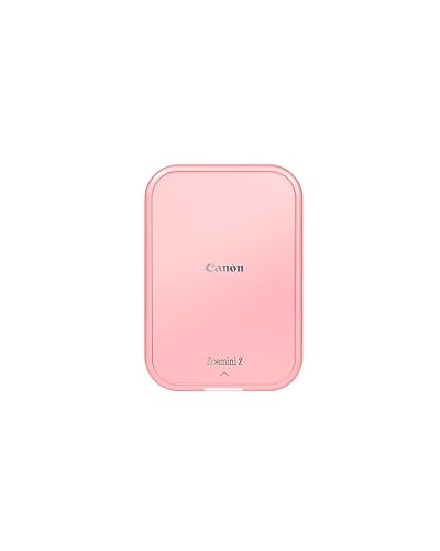 Canon Zoemini 2, Impresora Fotográfica Instantánea y compacta (Para Smartphones), Impresión ZINK sin tinta sobre Papel Tér...