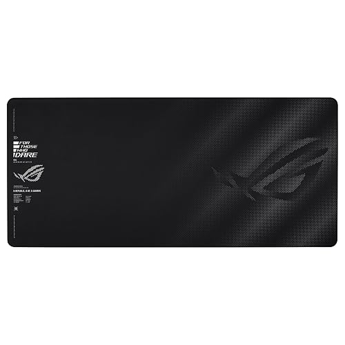 ASUS ROG Sheath II XXL - Alfombrilla de Ratón Gaming, 400x900x3 mm - Negro | Tejido de refrigeración avanzada, bordes dura...