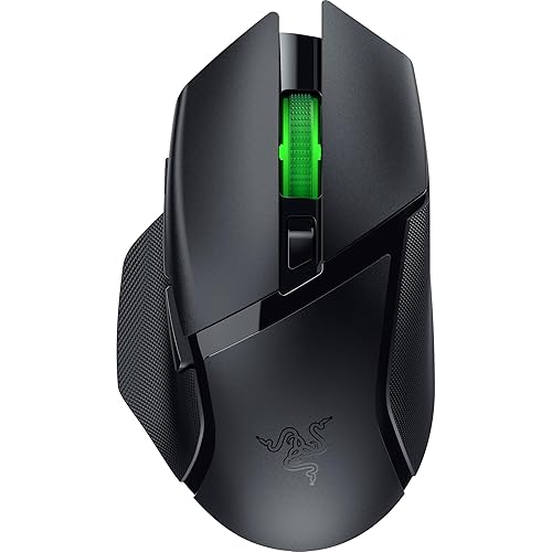 Razer Basilisk V3 X HyperSpeed - Mouse da gioco Wireless personalizzabile (Forma ergonomica con 9 controlli personalizzabi...