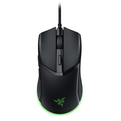 Razer Cobra - ratón para juegos con cable ligero Chroma RGB (57 g, interruptores ópticos Gen-3, iluminación Chroma con bri...