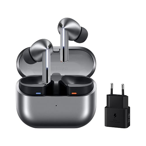 Samsung Galaxy Buds3 Pro + Cargador - Auriculares Inalámbricos, Cancelación de Ruido, Bluetooth, Audio 361, Sonido Hi-Fi, ...