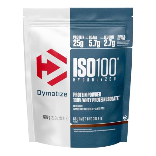 Dymatize ISO 100 Hydrolyzed Gourmet Chocolate 576g
