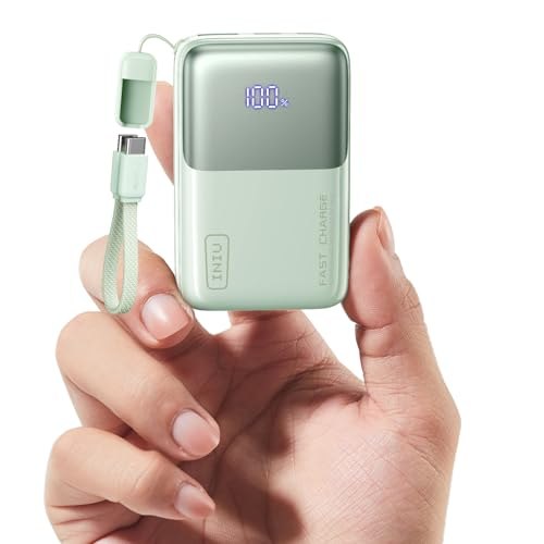INIU Power Bank, Ultra Mini 45W Carga Rápida 10000mAh Bateria...