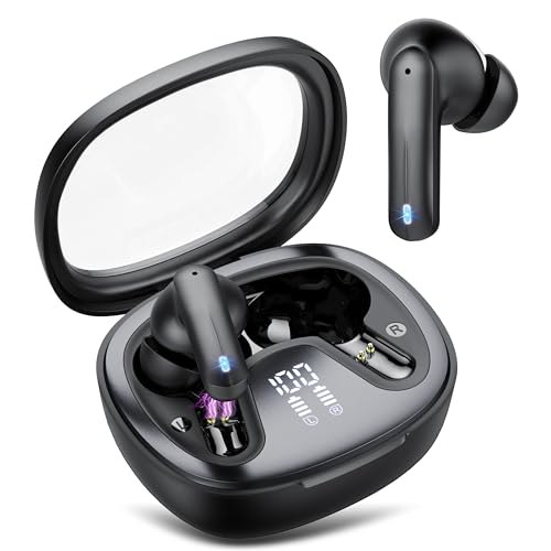 Auriculares Bluetooth In-Ear con Ganchos 50H IPX7 Estéreo...